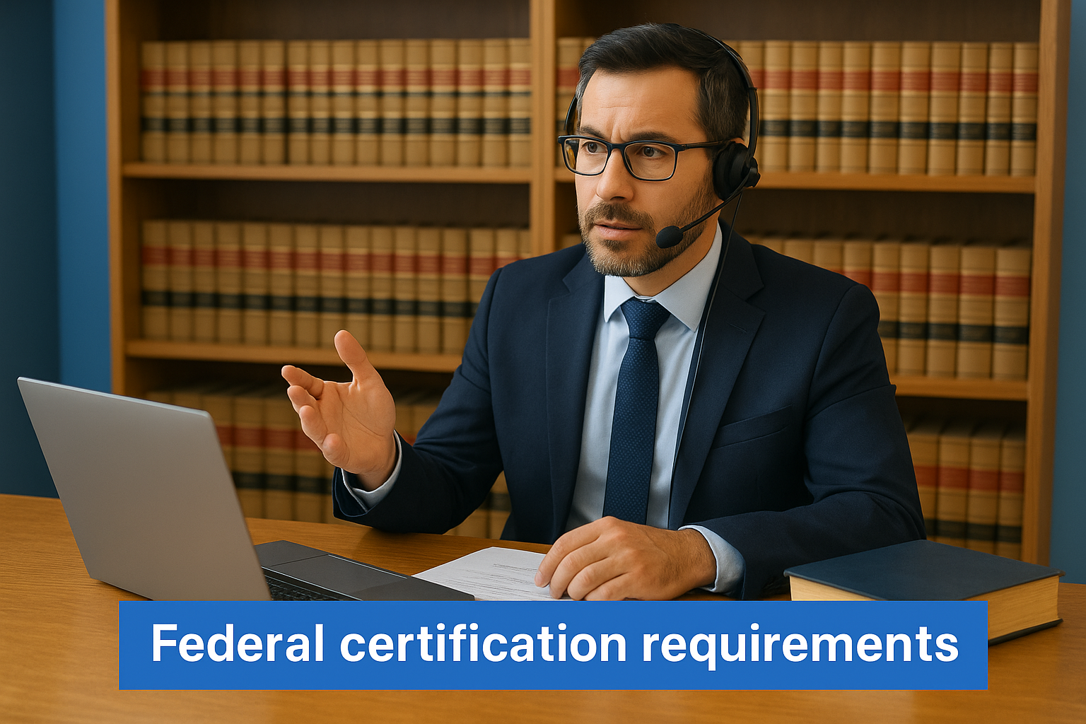 Federal certification requirements