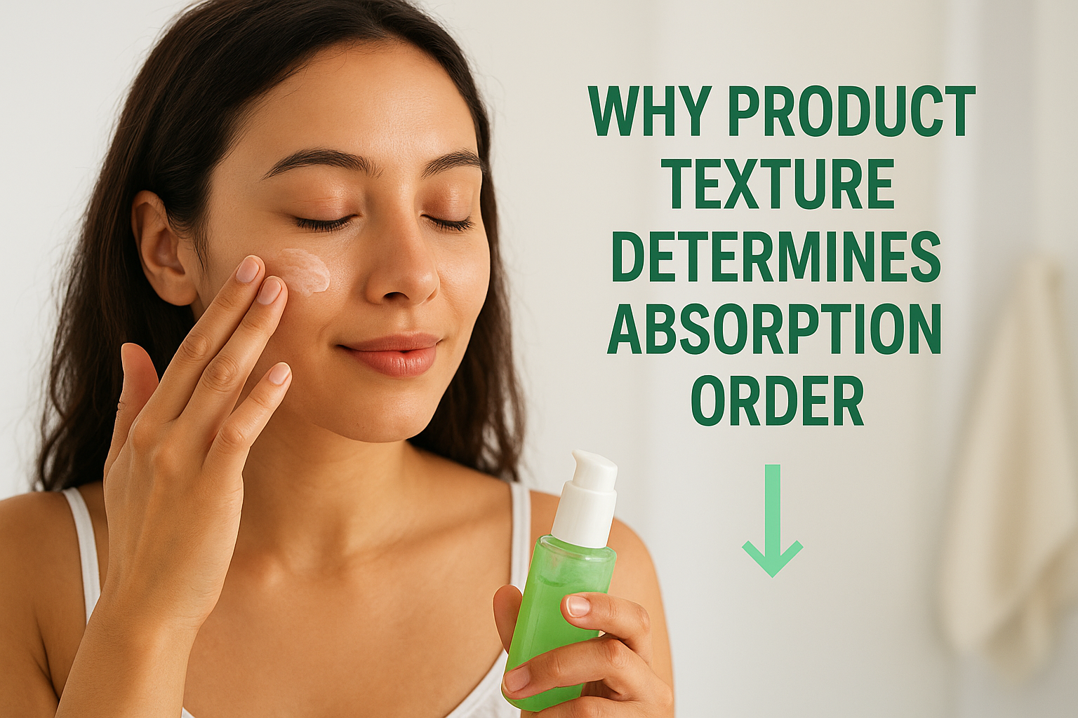 Why product texture determines absorption order