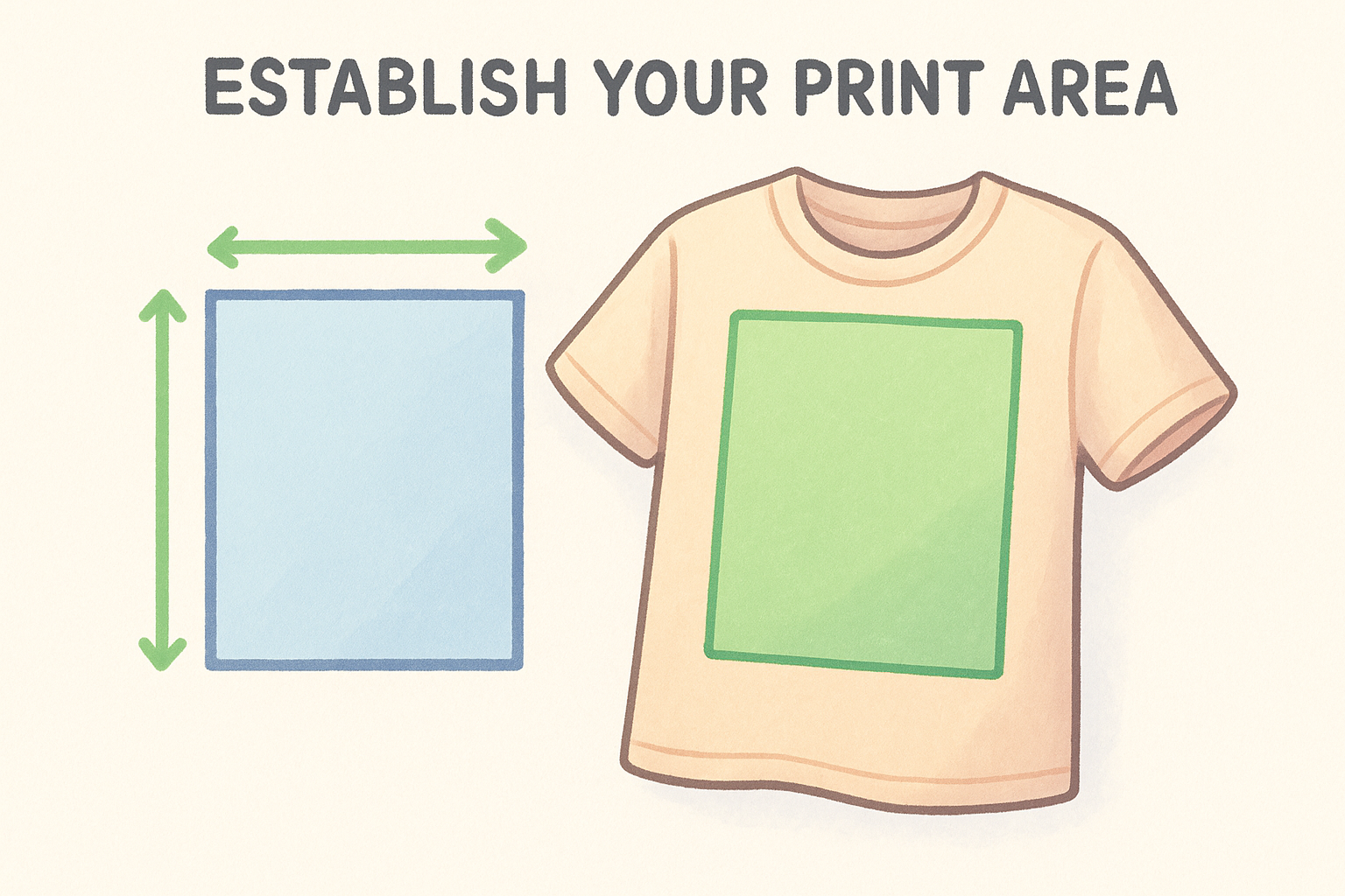 Establish your print area