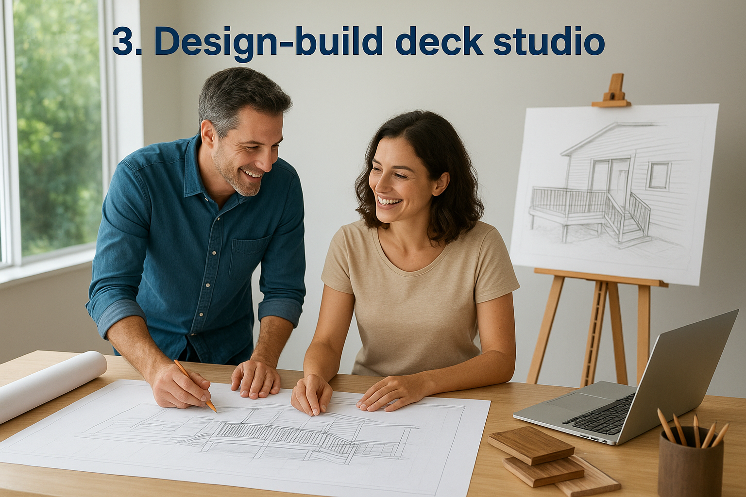 3. Design-build deck studio