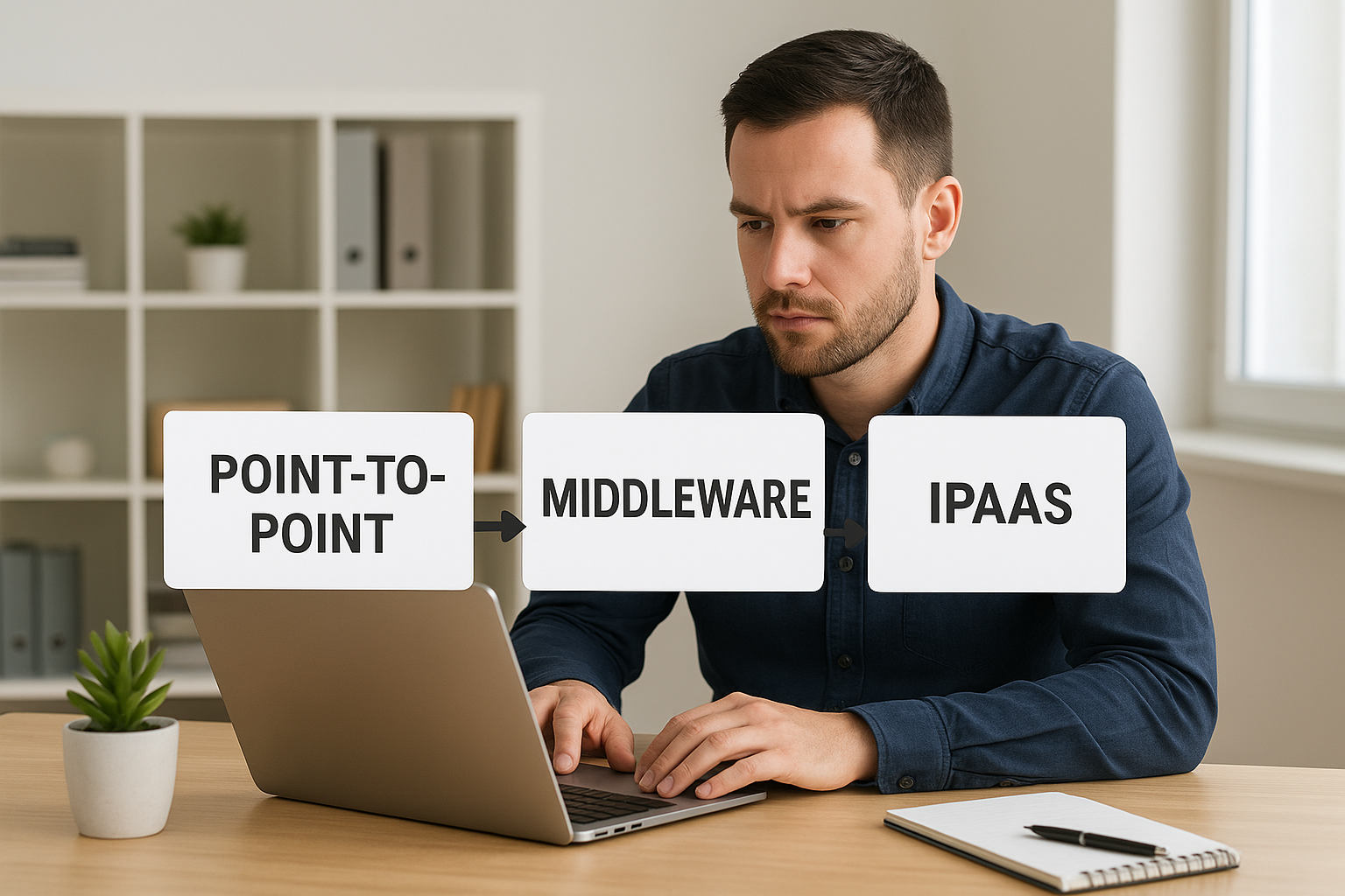 Point-to-point versus middleware versus iPaaS