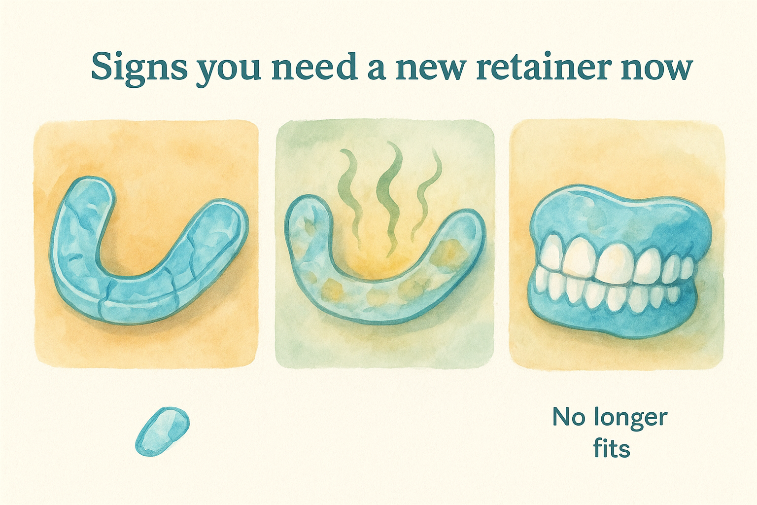 Signs you need a new retainer now