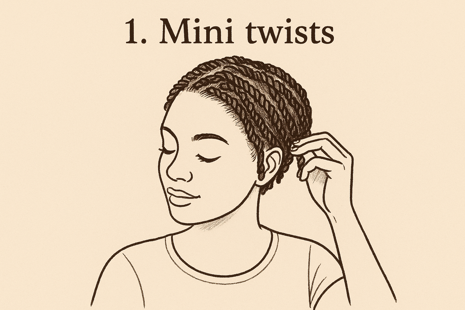 1. Mini twists