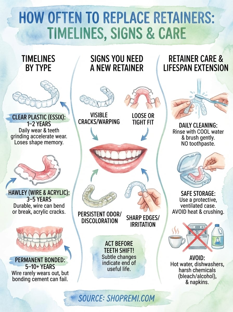 How Often To Replace Retainers: Timelines By Type & Signs – Remi