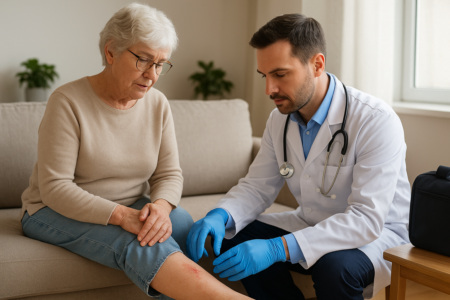 The physician visit process