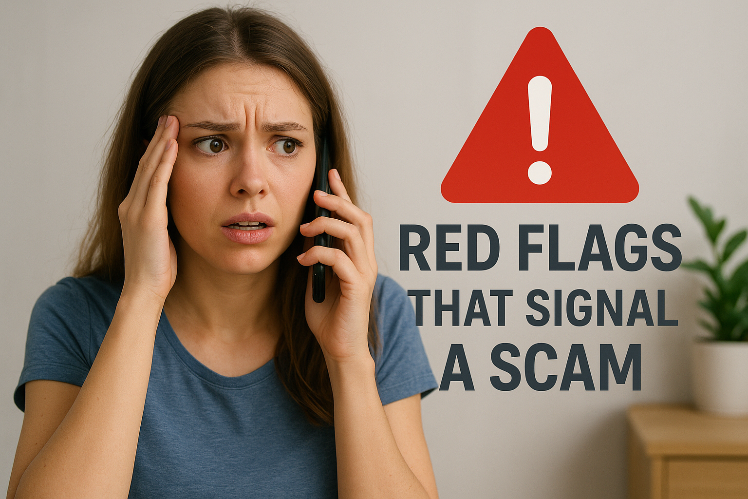 Red flags that signal a scam