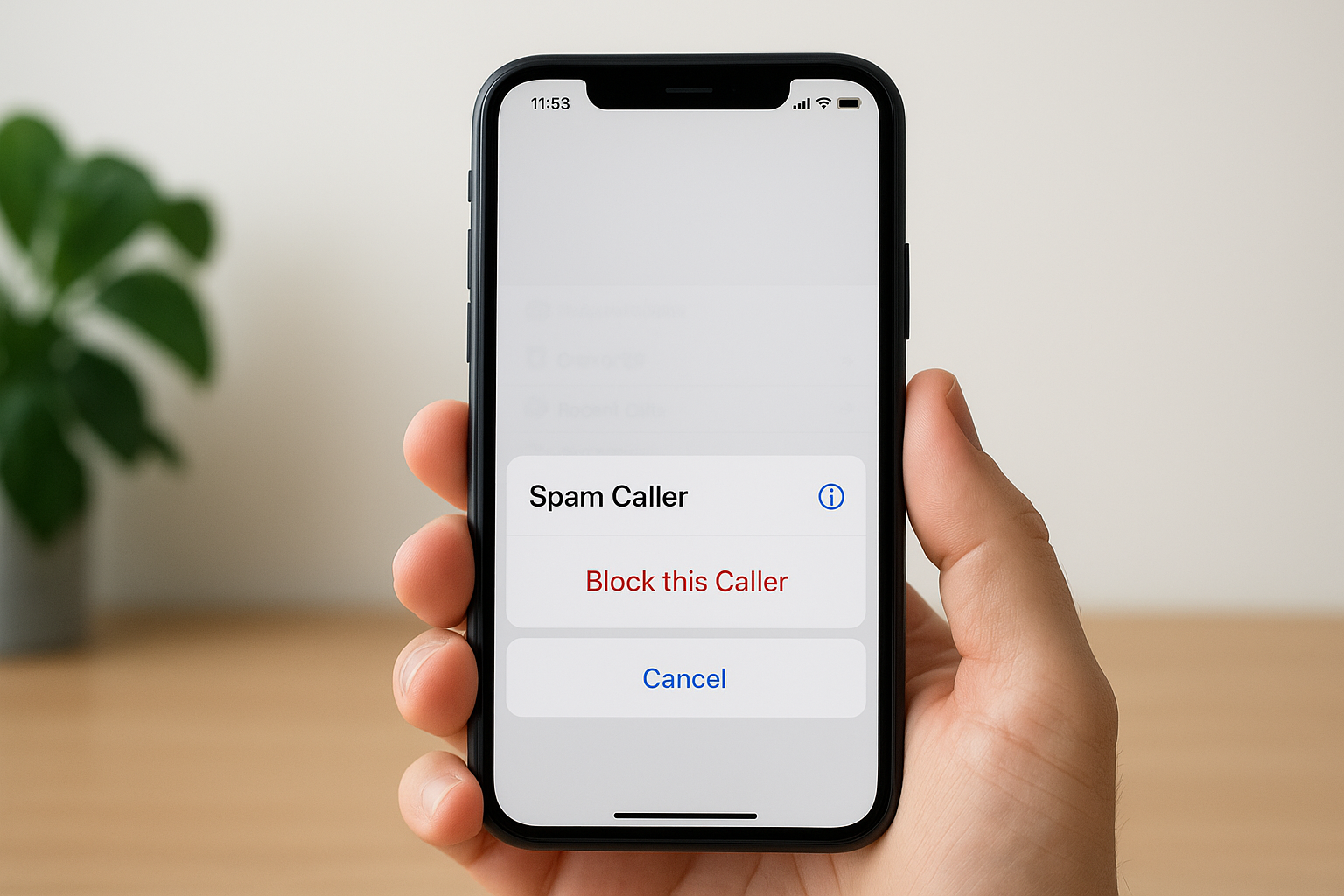 Use your phone's built-in blocking features