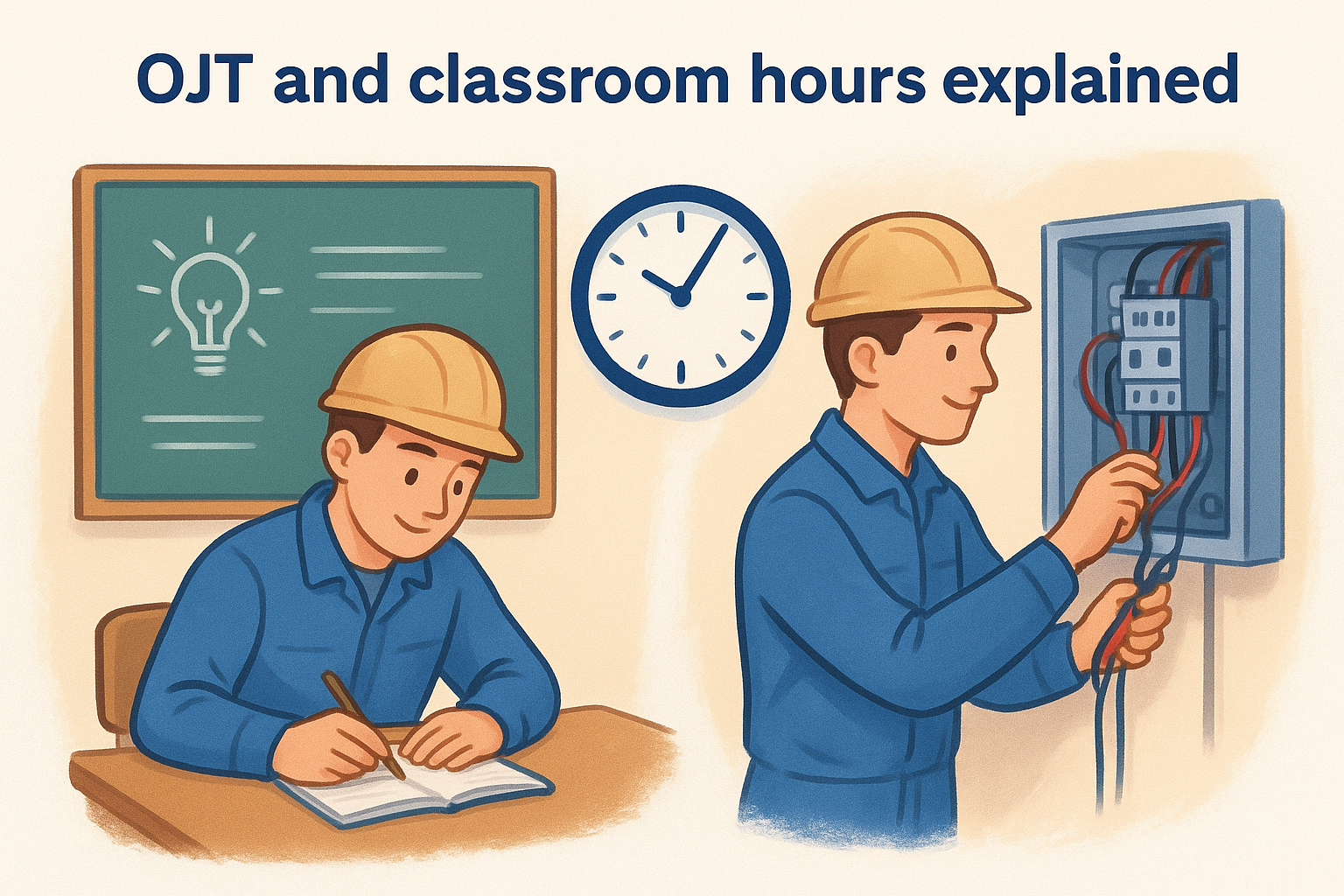 OJT and classroom hours explained