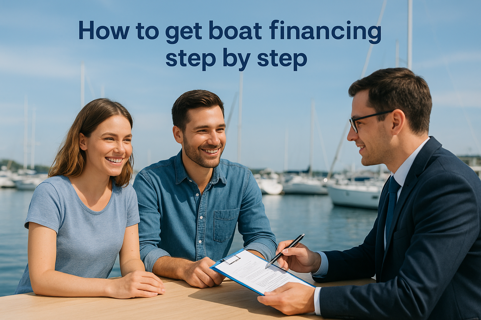 How to get boat financing step by step