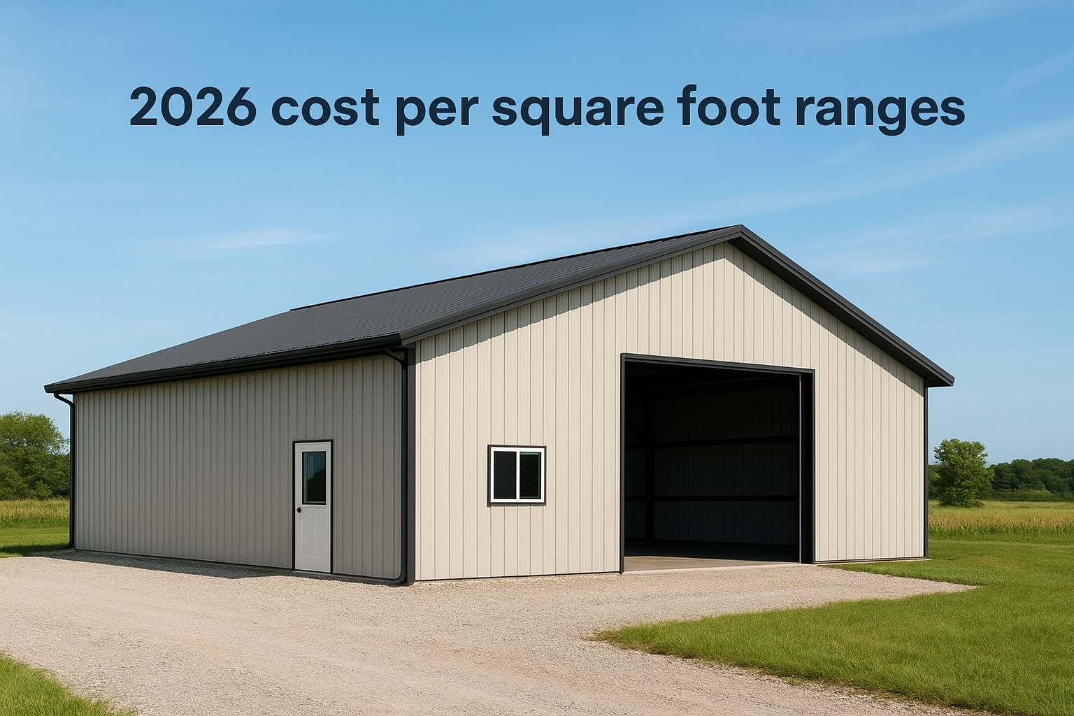 2026 cost per square foot ranges
