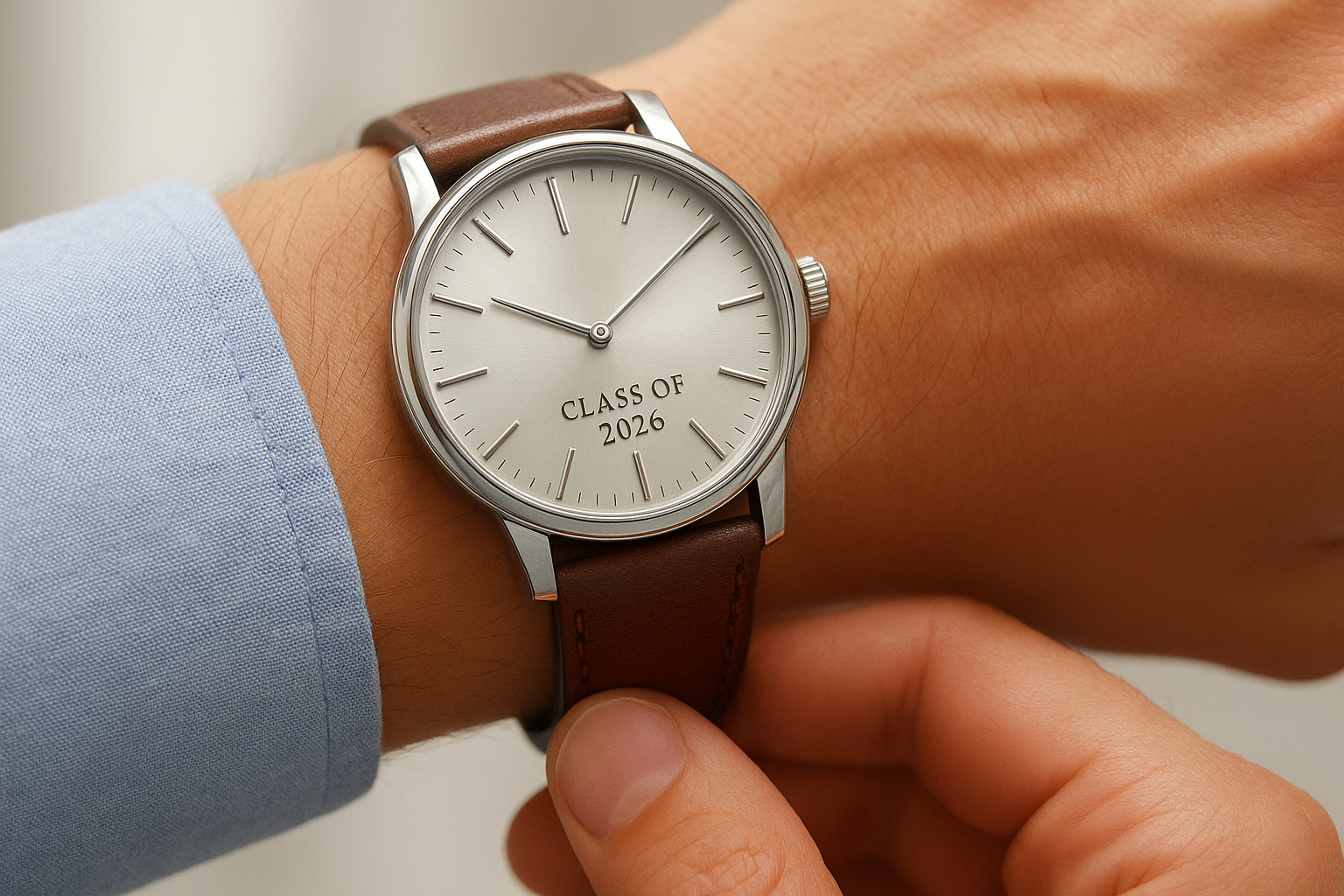 2. Engraved watch he can wear every day