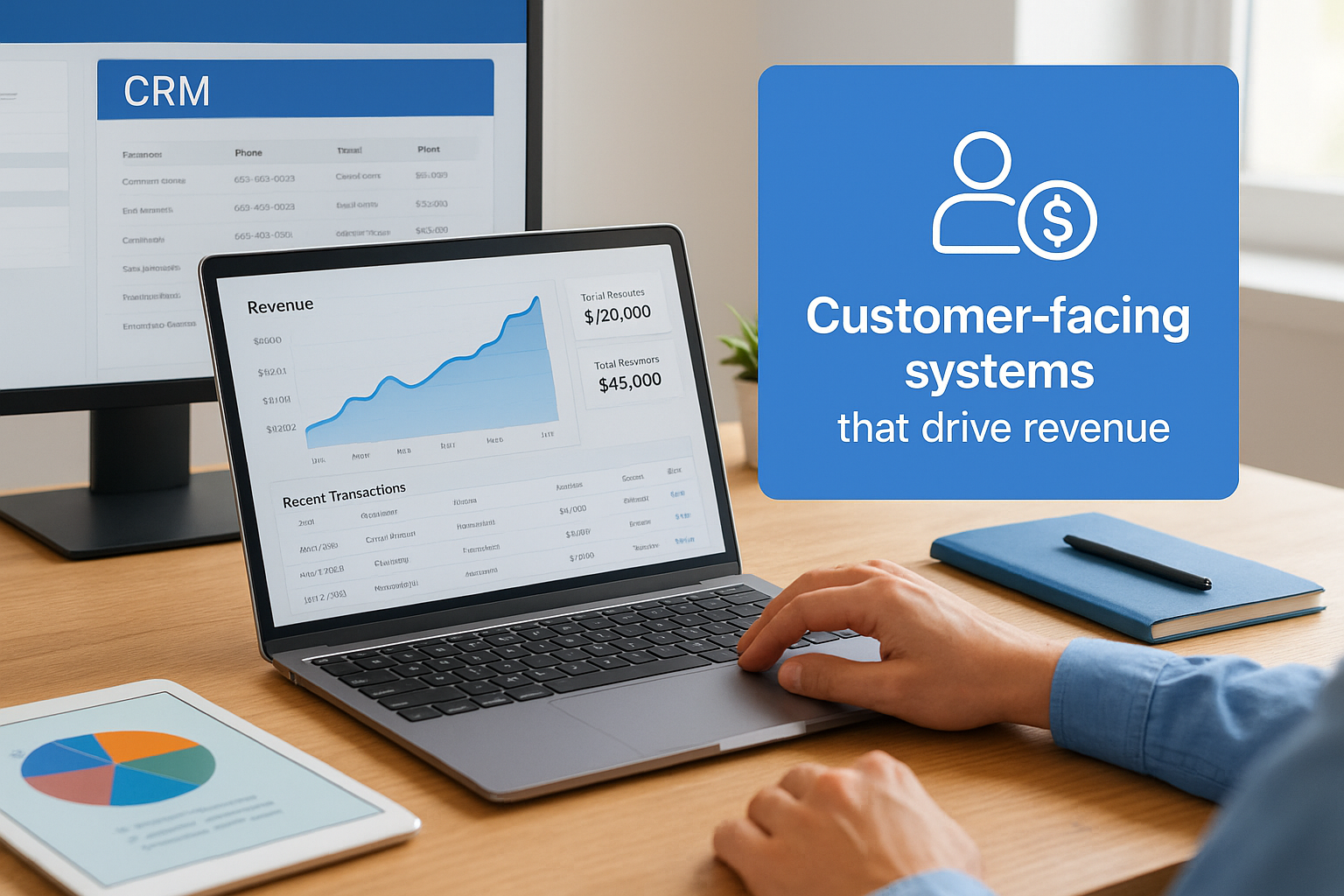 Customer-facing systems that drive revenue
