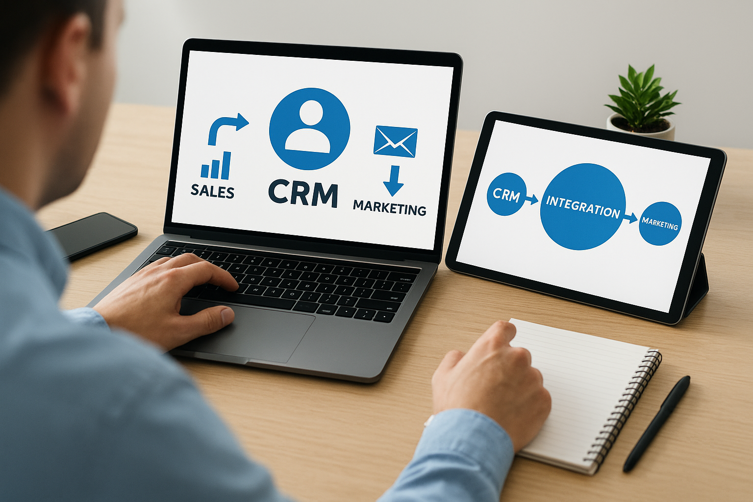 How integration creates a connected workflow