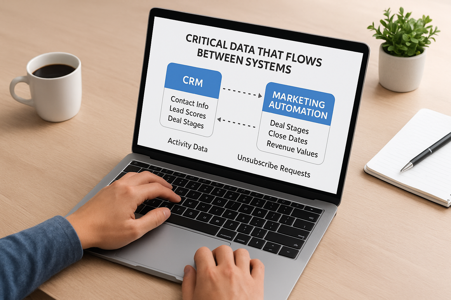 Critical data that flows between systems