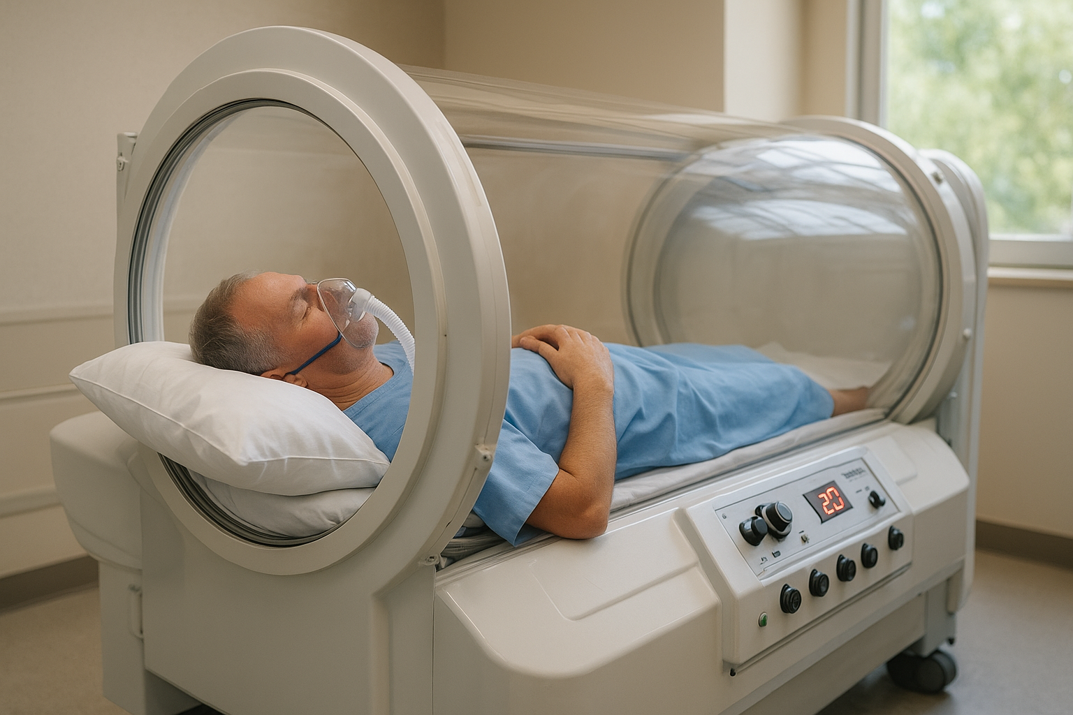 What a hyperbaric treatment course looks like