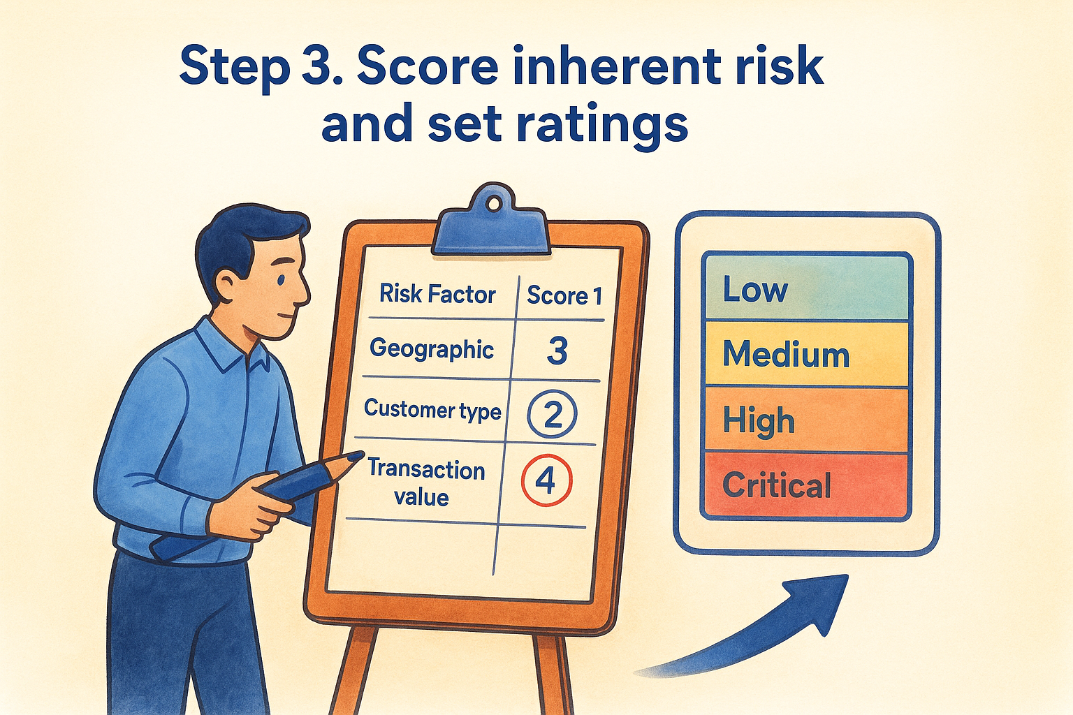 Step 3. Score inherent risk and set ratings