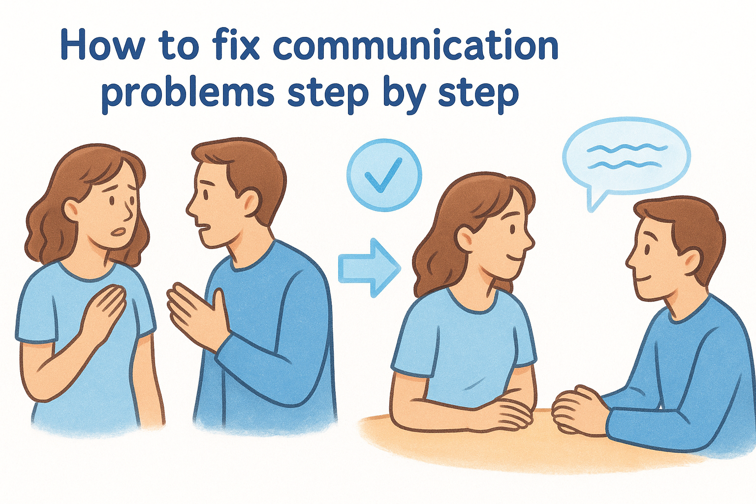 How to fix communication problems step by step