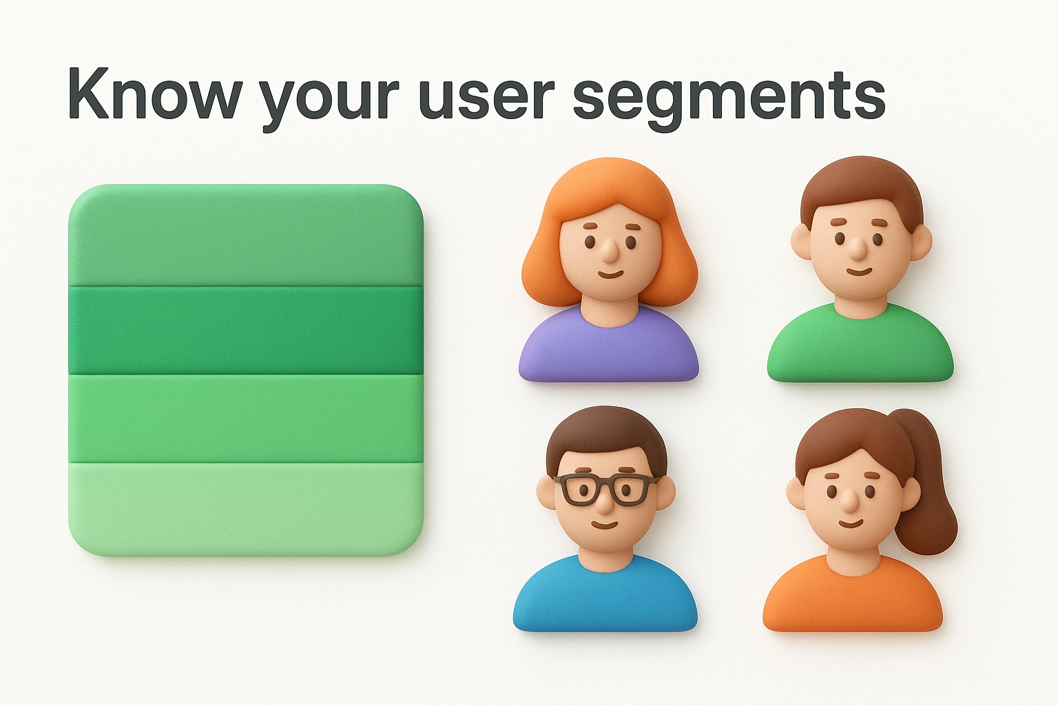 Know your user segments