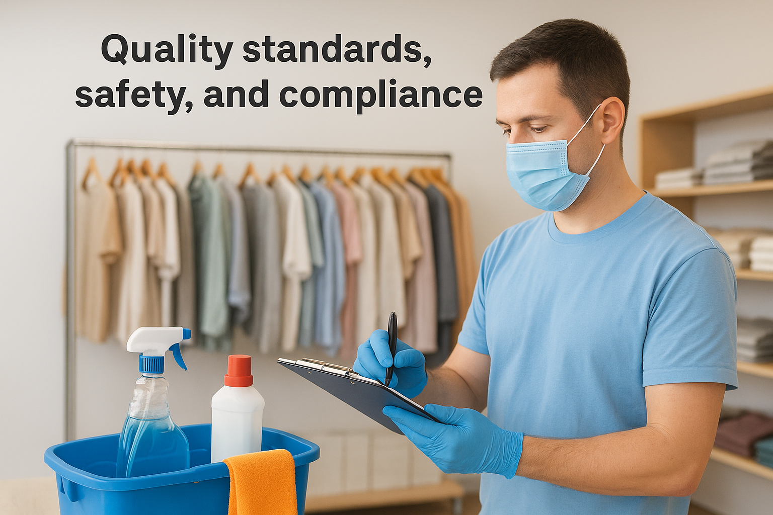 Quality standards, safety, and compliance