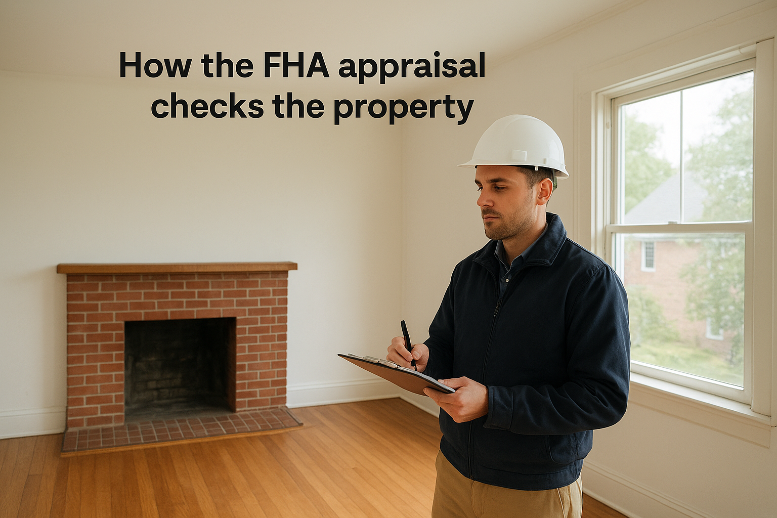 How the FHA appraisal checks the property
