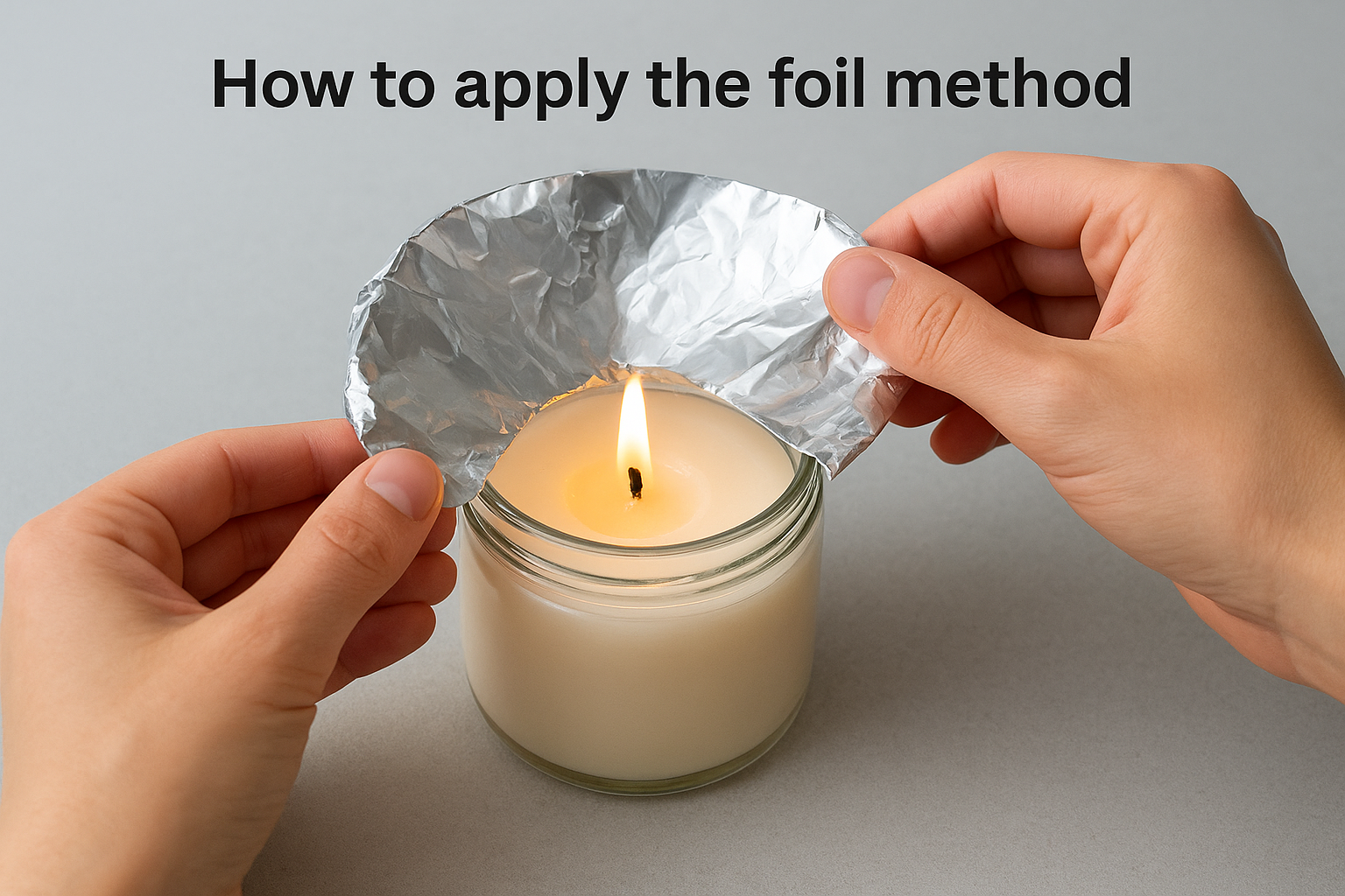 How to apply the foil method