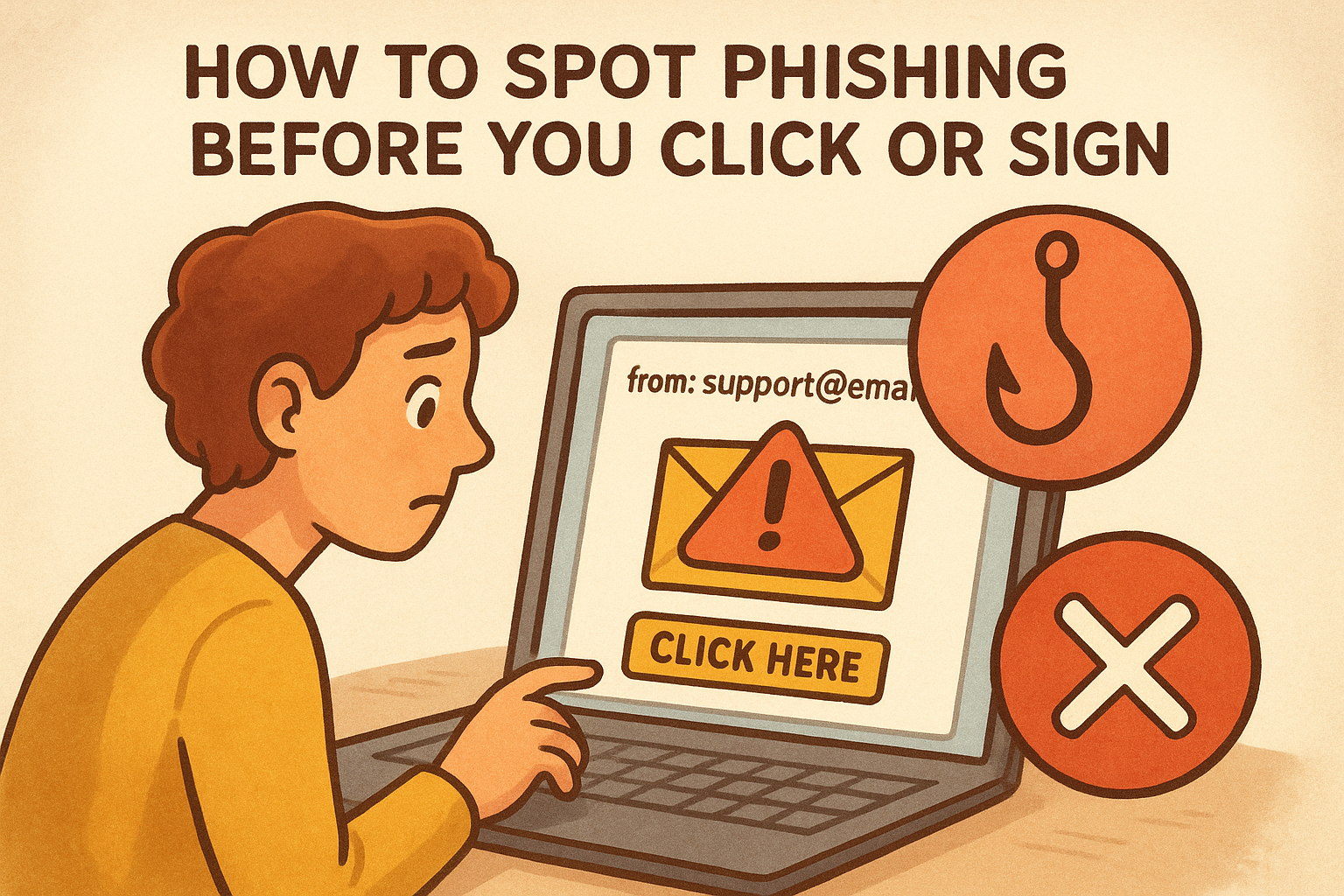 How to spot phishing before you click or sign