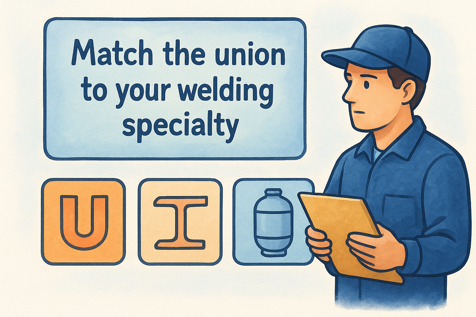 Match the union to your welding specialty