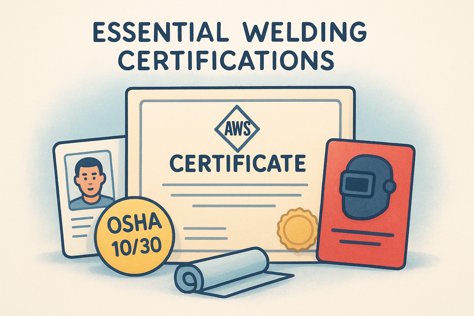 Essential welding certifications