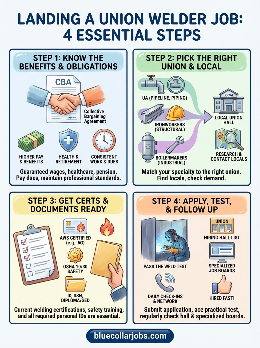 union welder jobs infographic