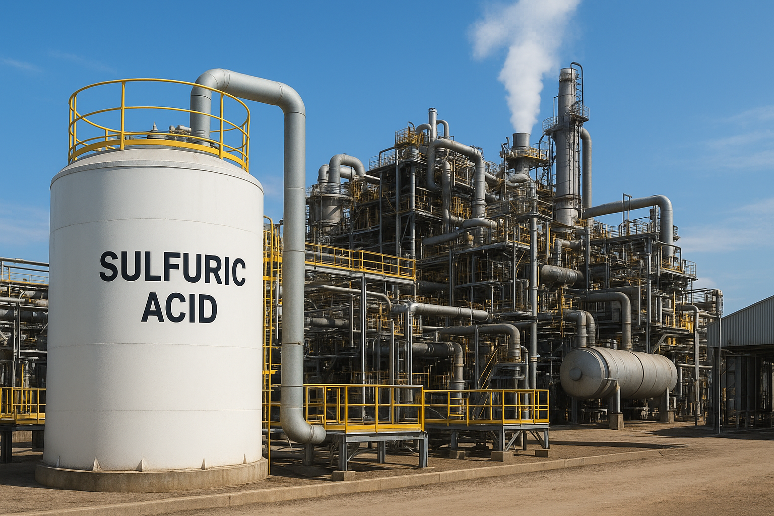 Sulfuric acid production