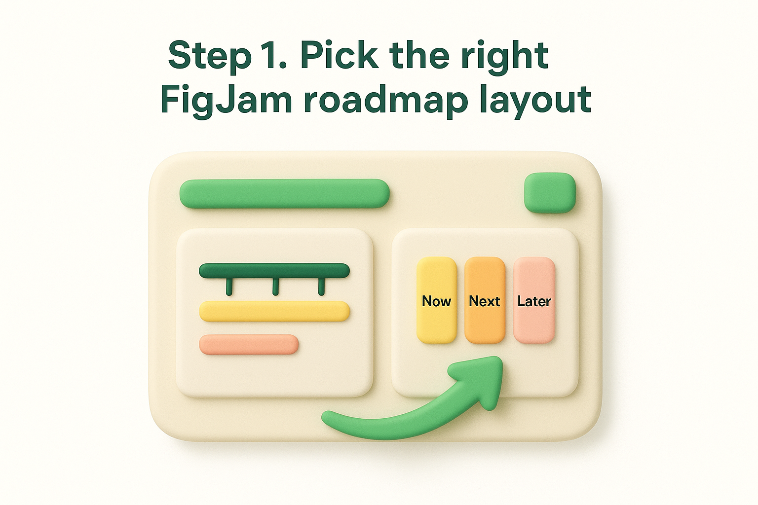 Step 1. Pick the right FigJam roadmap layout