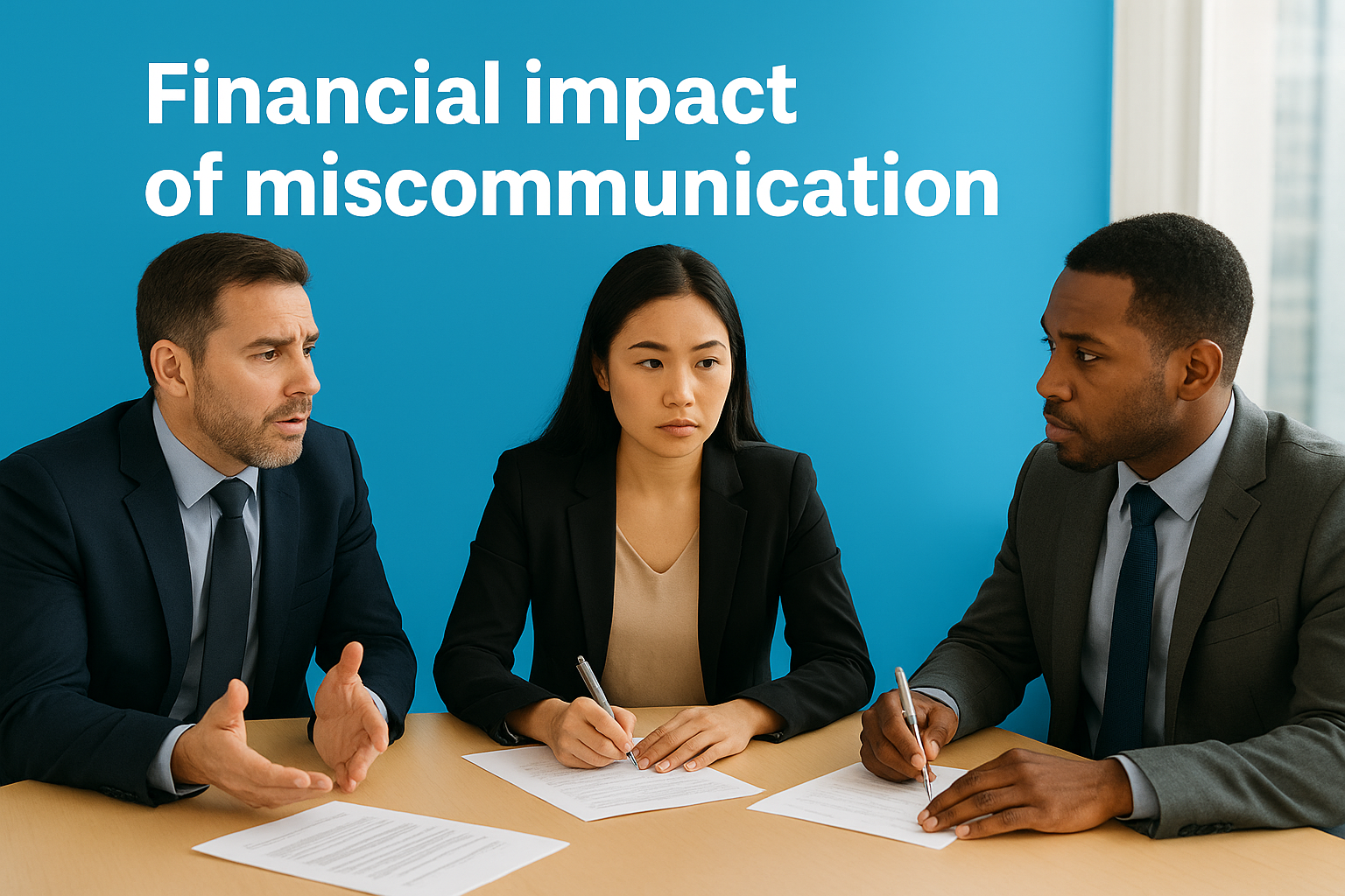 Financial impact of miscommunication