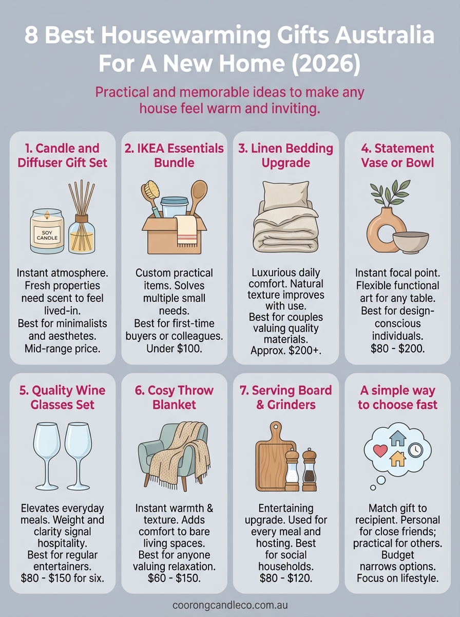 best housewarming gifts australia infographic