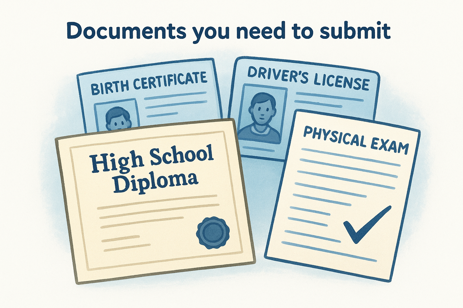 Documents you need to submit