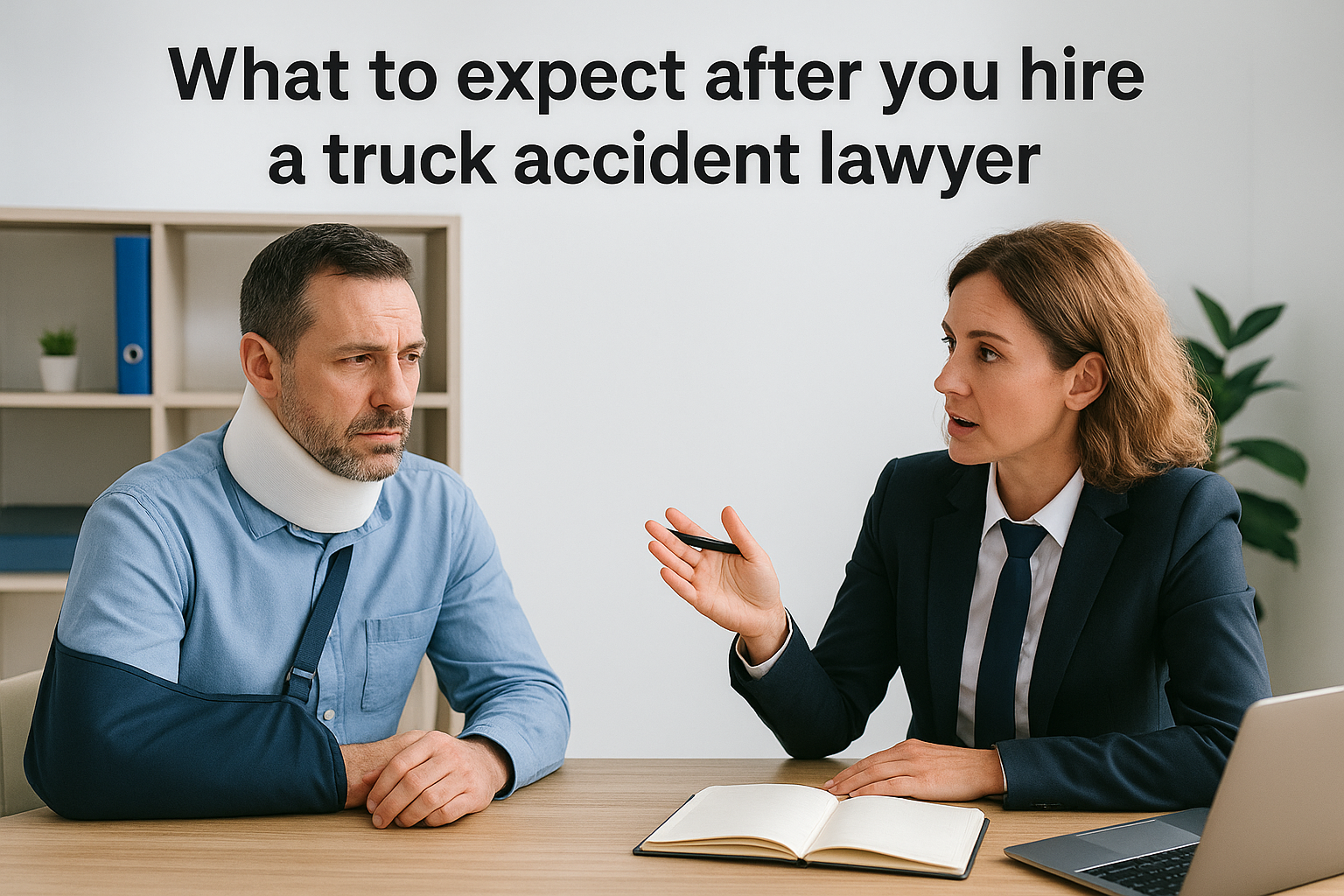 What to expect after you hire a truck accident lawyer