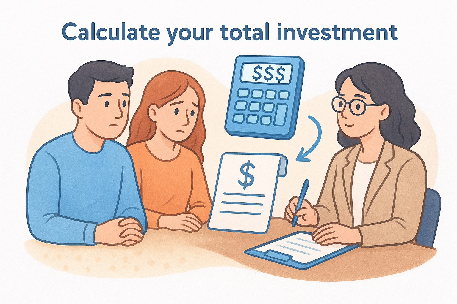 Calculate your total investment