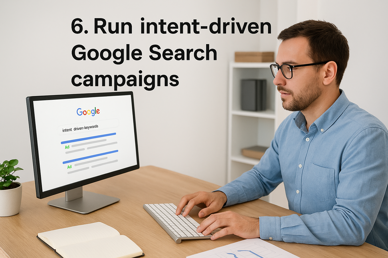 6. Run intent-driven Google Search campaigns
