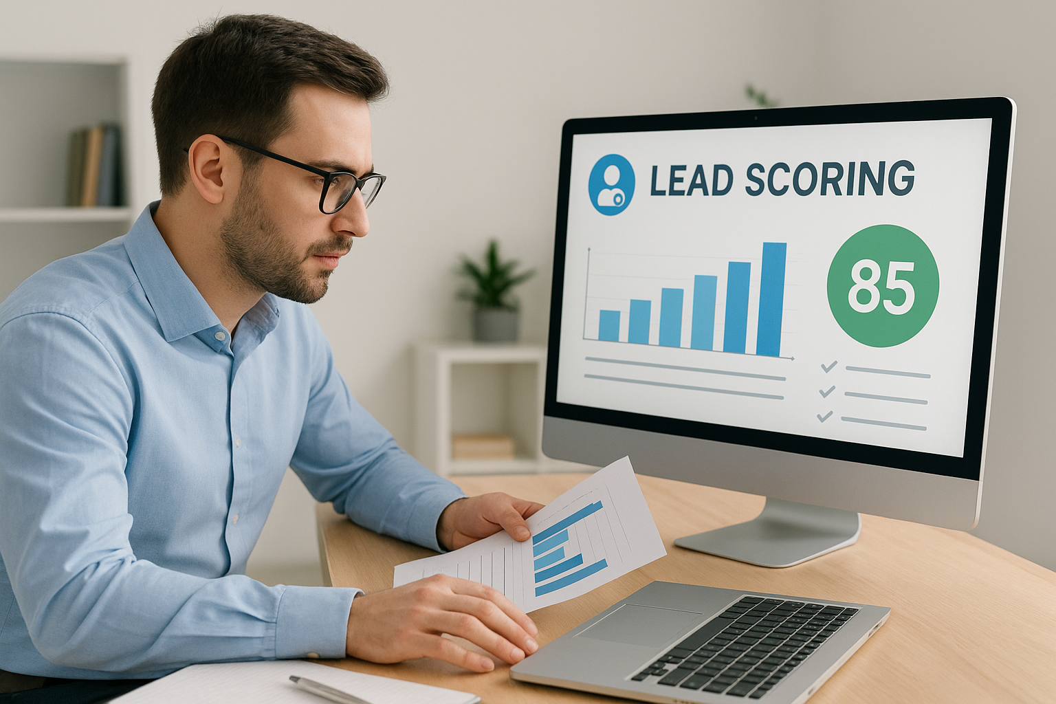 12. Score leads so sales focuses on revenue