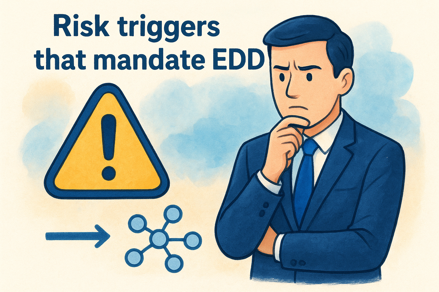 Risk triggers that mandate EDD