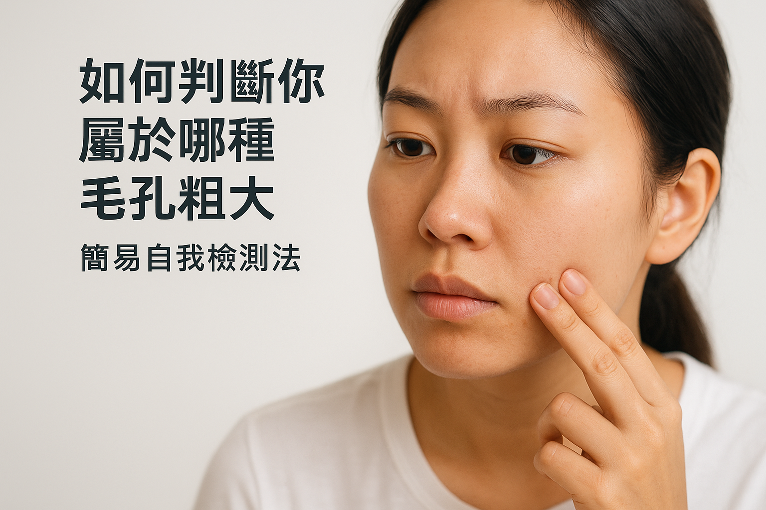 如何判斷你屬於哪種毛孔粗大