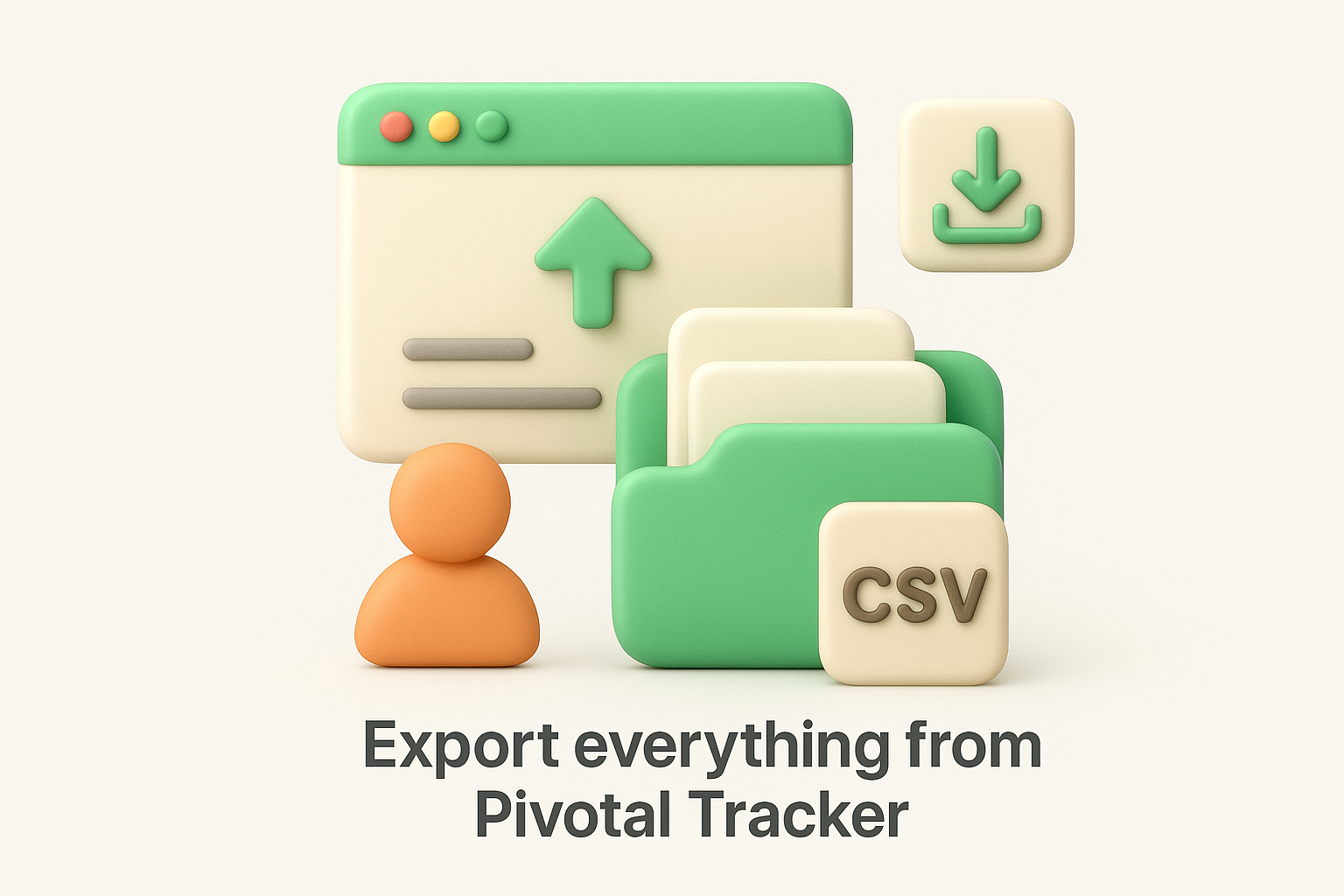 Export everything from Pivotal Tracker