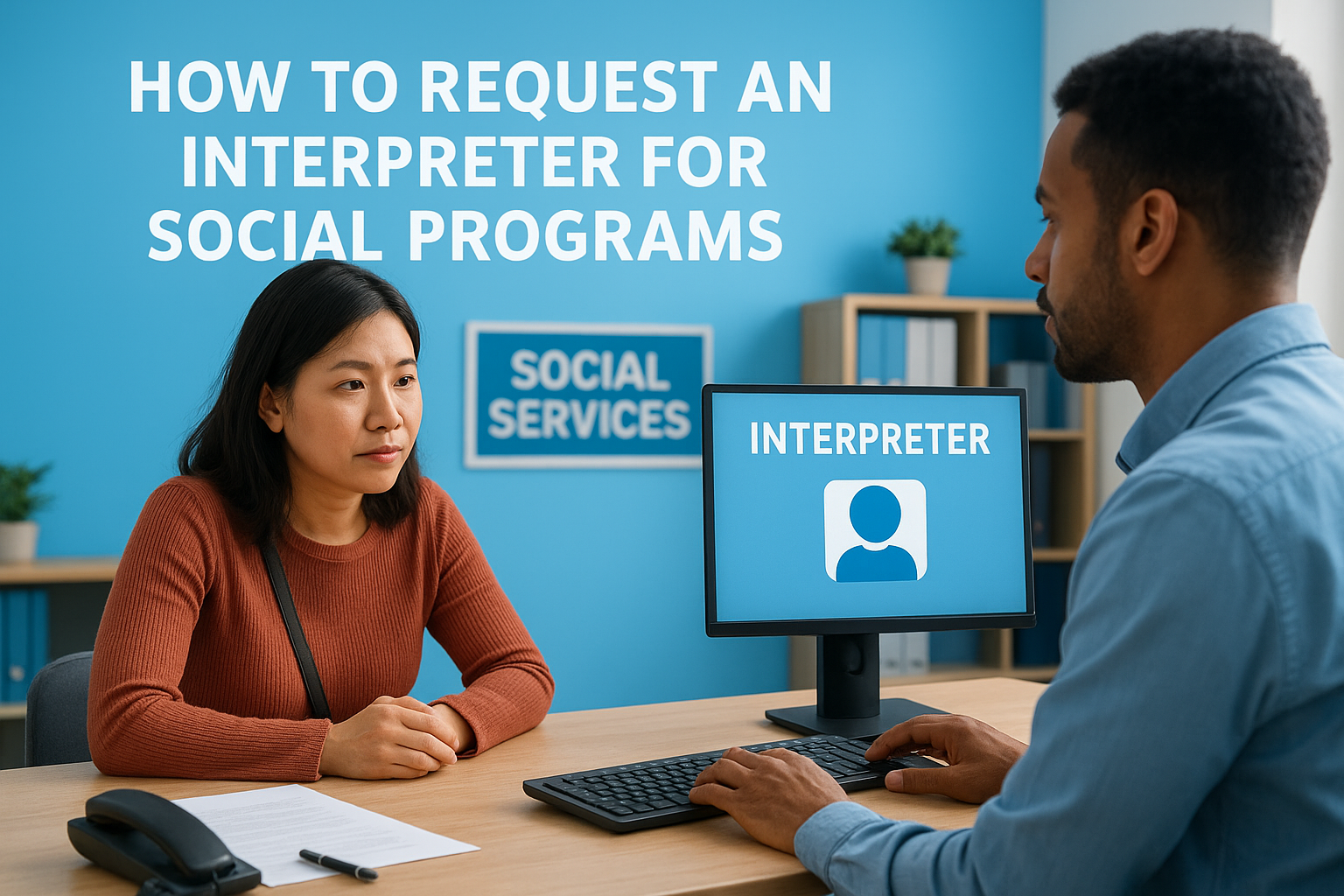 How to request an interpreter for social programs