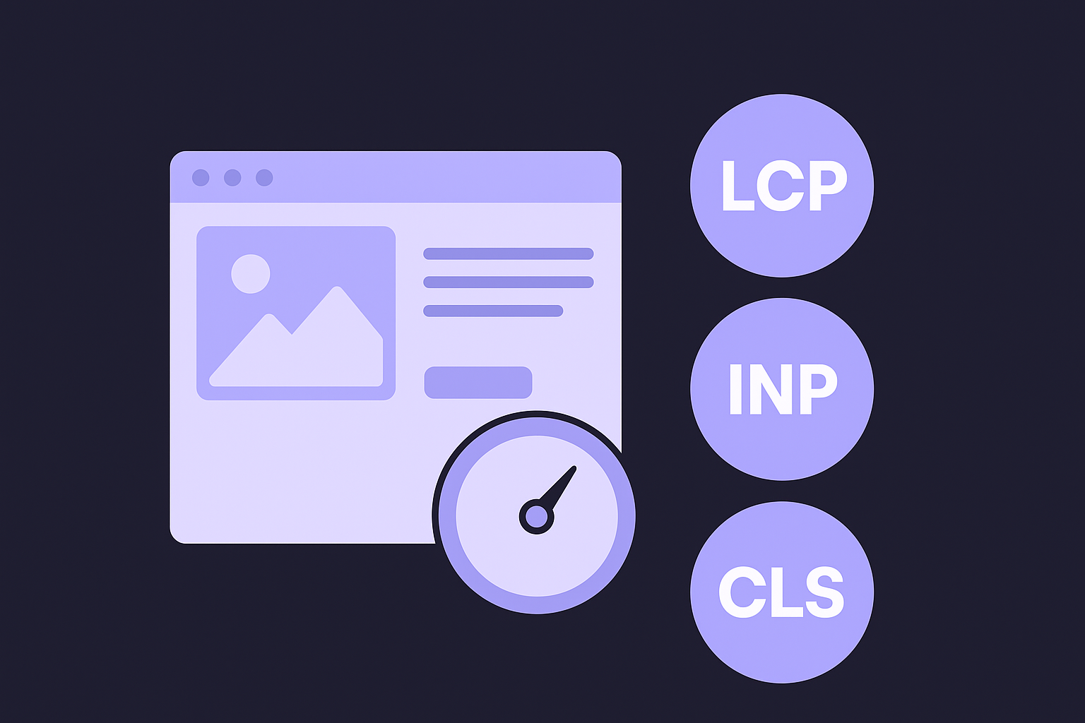 Prioritize Largest Contentful Paint, Interaction to Next Paint, and CLS