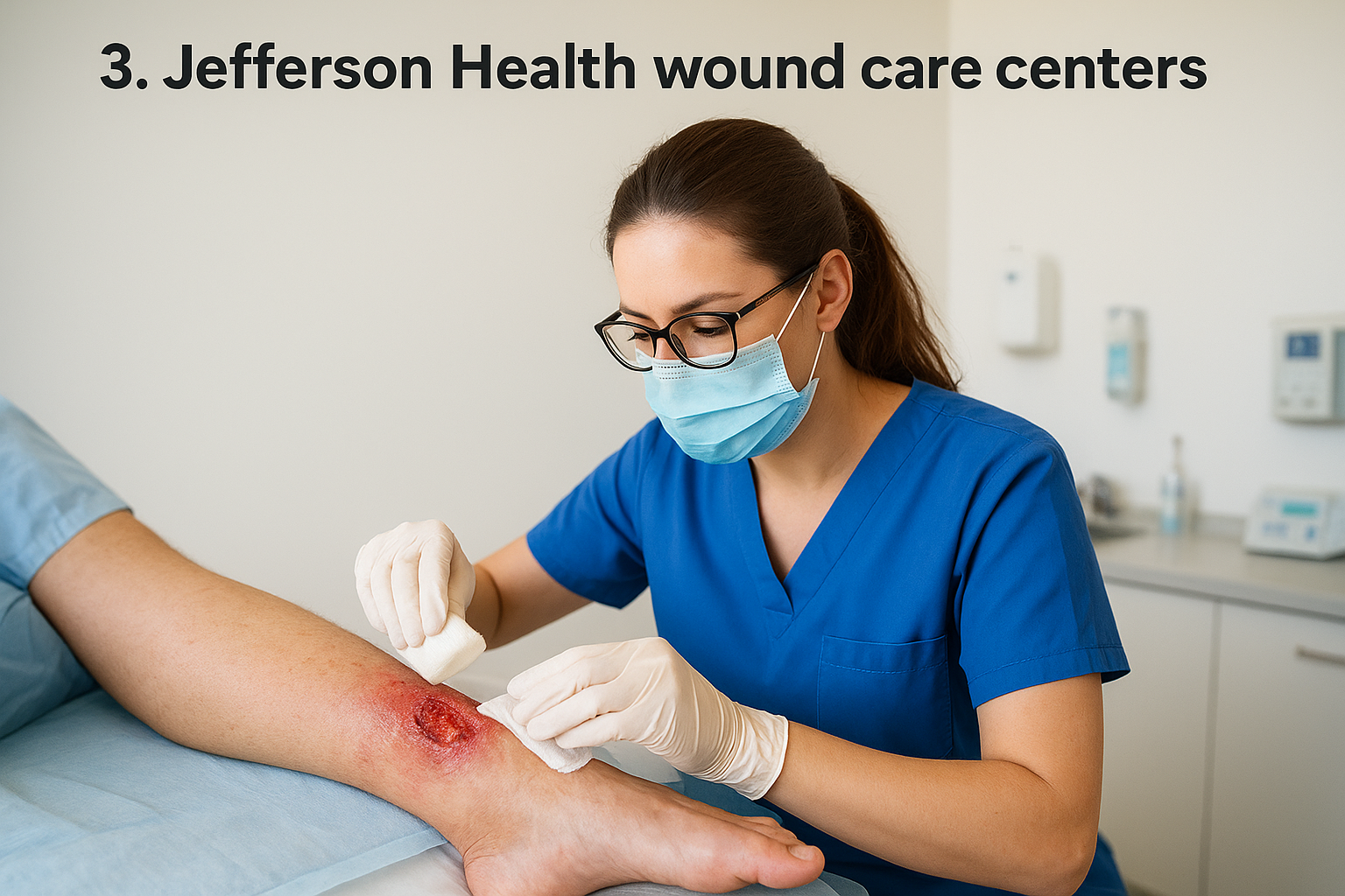 3. Jefferson Health wound care centers