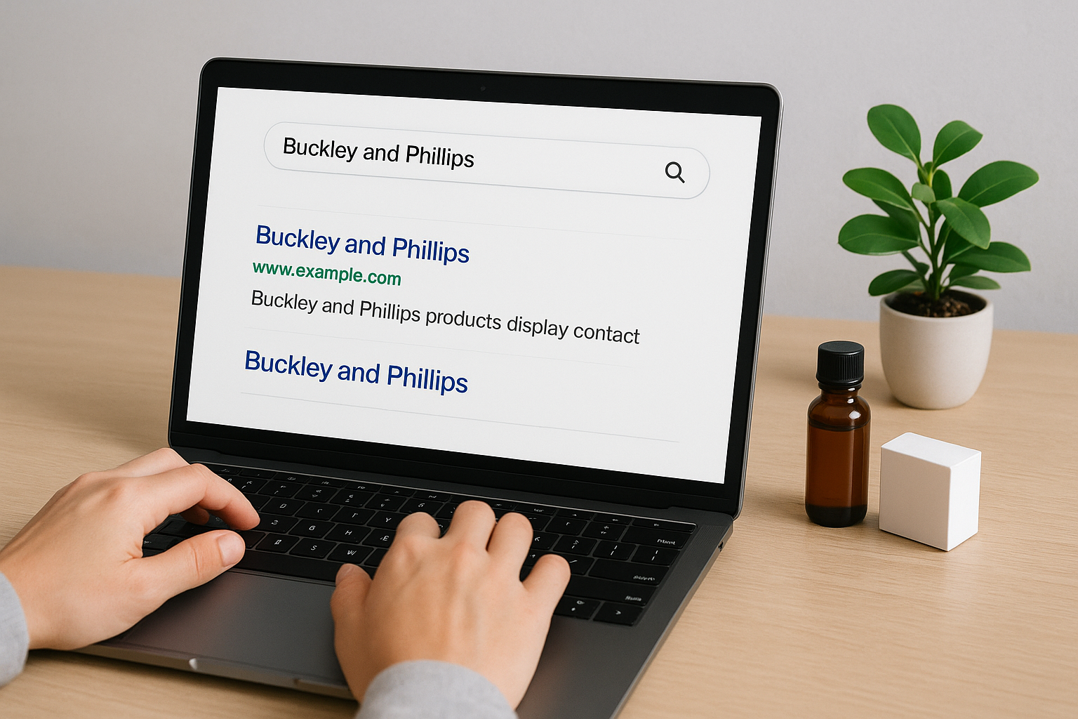 How to find the official Buckley and Phillips site