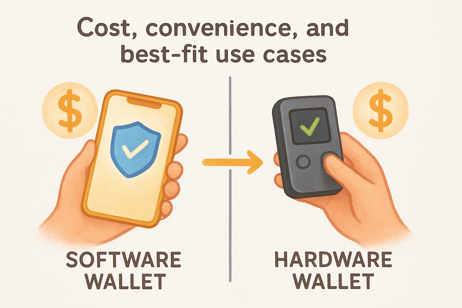 Cost, convenience, and best-fit use cases