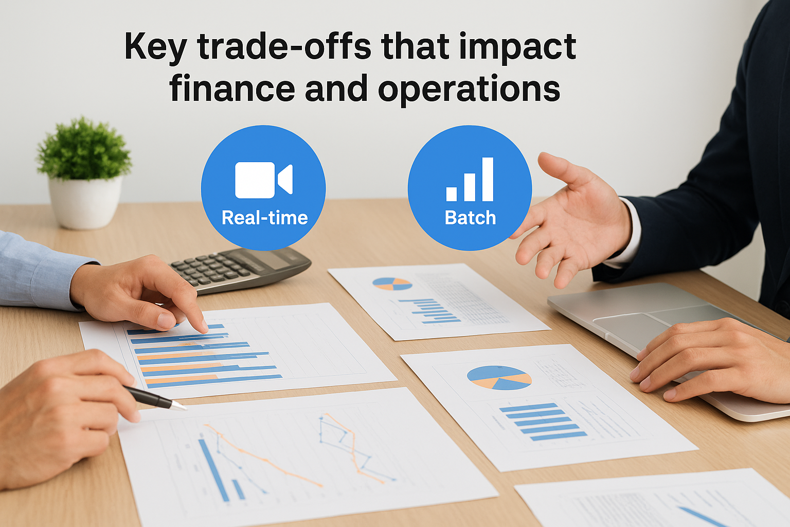 Key trade-offs that impact finance and operations