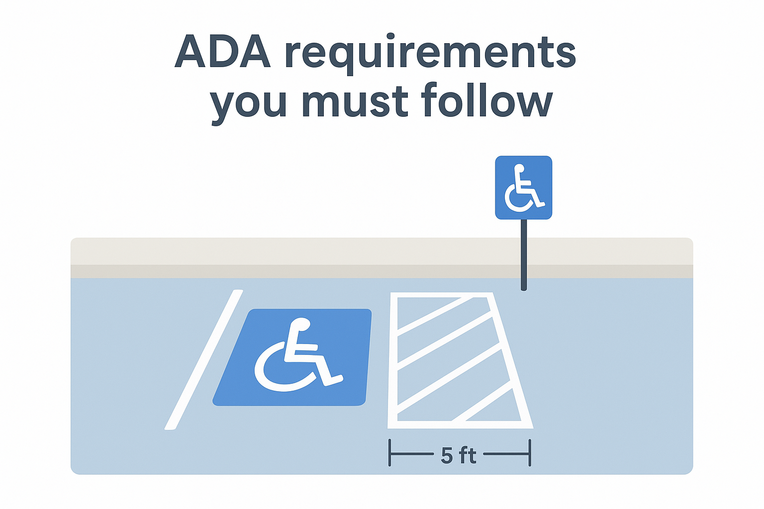 ADA requirements you must follow
