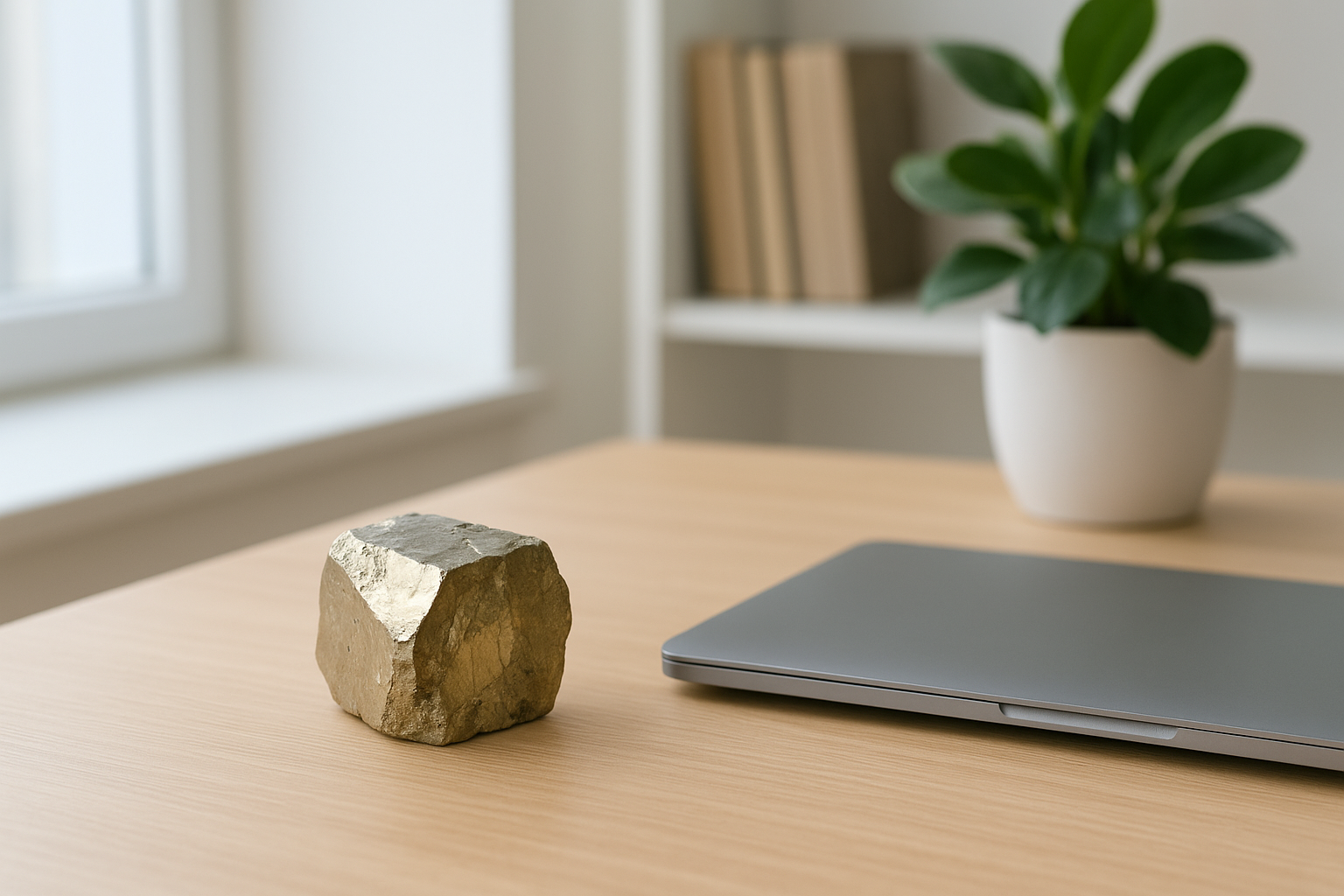 Where to place pyrite for wealth in home and office