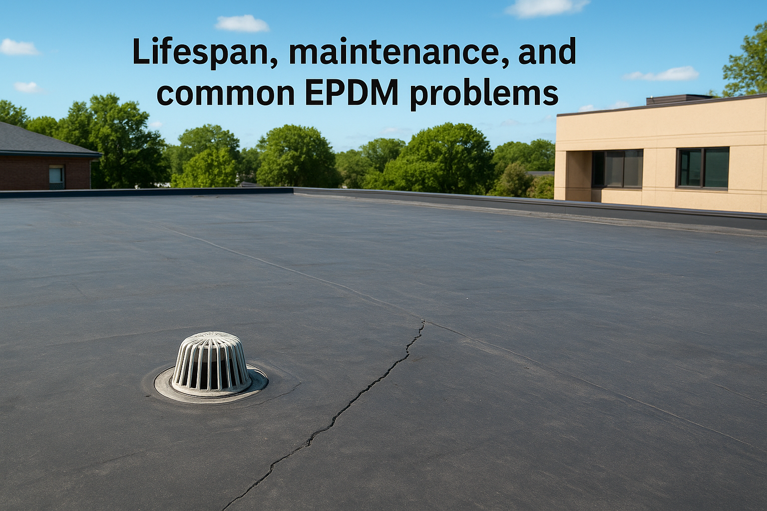 Lifespan, maintenance, and common EPDM problems
